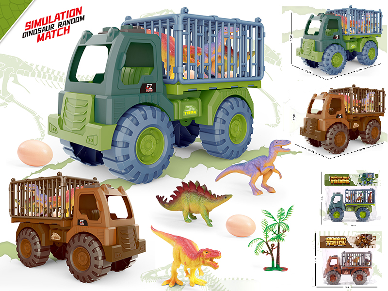 Slide Dinosaur Transport Vehicle