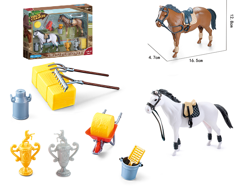 Stud-Farm Set(2 Horses)