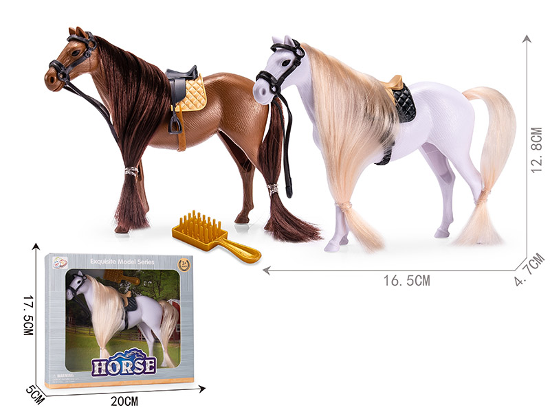 Horse Model With simulated Horsehair