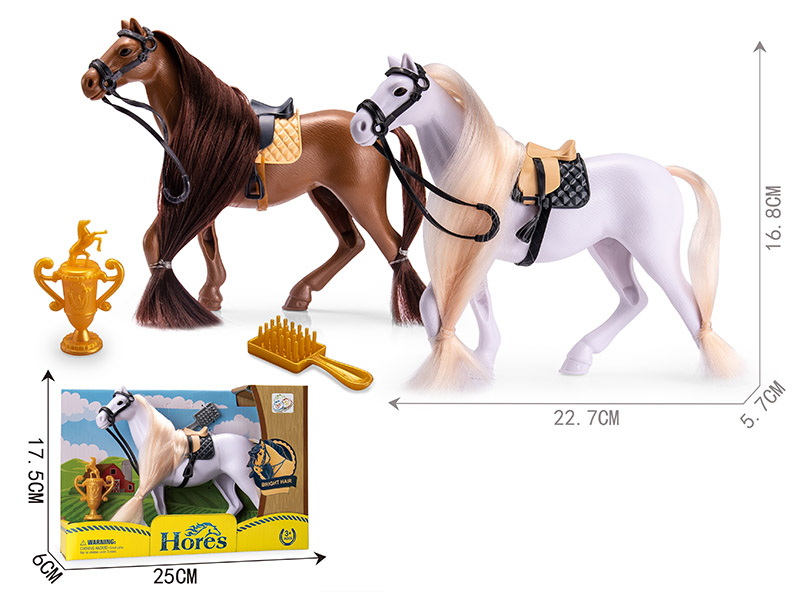 Racecourse Set(With simulated Horsehair)