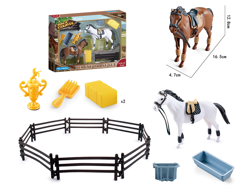 Racecourse Set(2 Horses)
