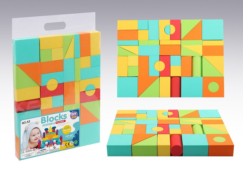47Pcs EVA Building Block