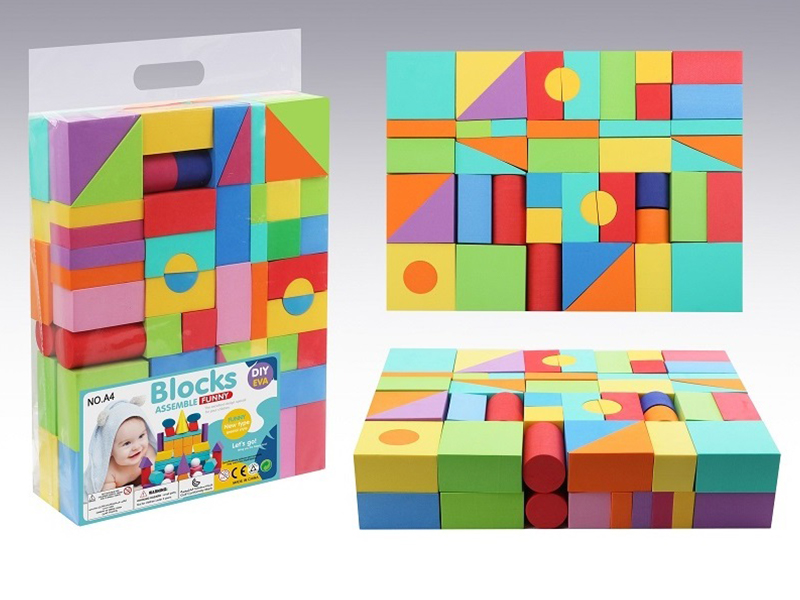100Pcs EVA Building Block