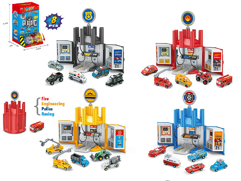 Transformation Distributor Cap Auto Repair Shop 8pcs