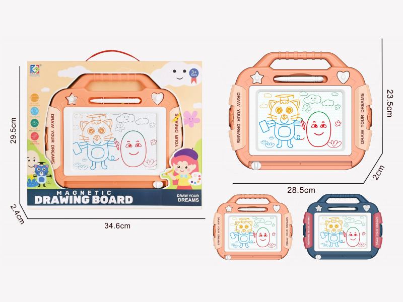 Colour Magnetic Writing Board