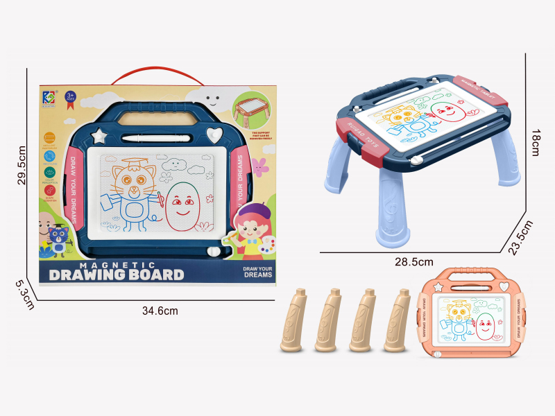 Colour Magnetic Writing Board