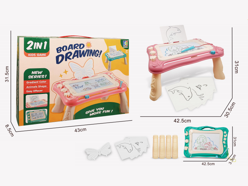 Colour Magnetic Writing Board