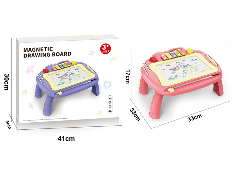 Black And White Painting Table