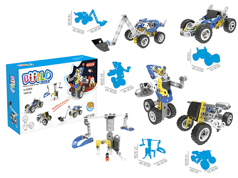 DIY Assembly Building Blocks 111PCS