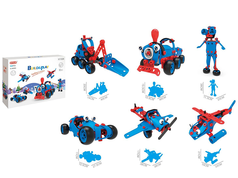 DIY Assembly Building Blocks 143PCS