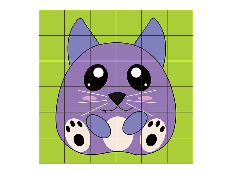 36pcs Fox Building Blocks Puzzle