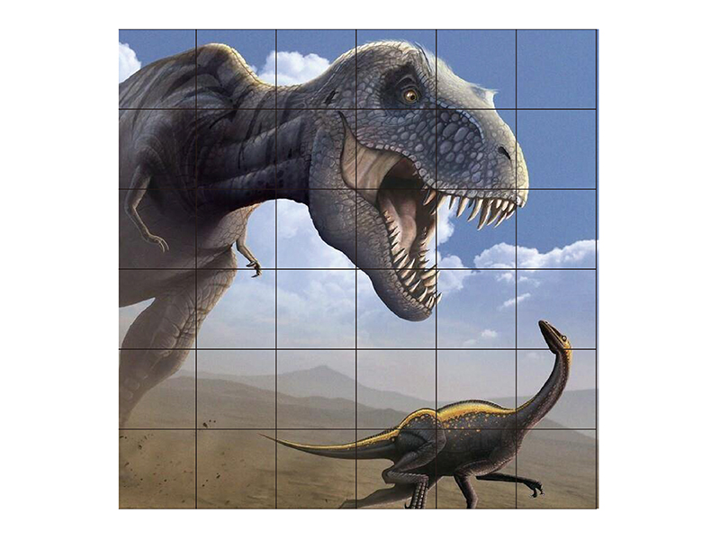 36pcs Dinosaur World Building Blocks Puzzle