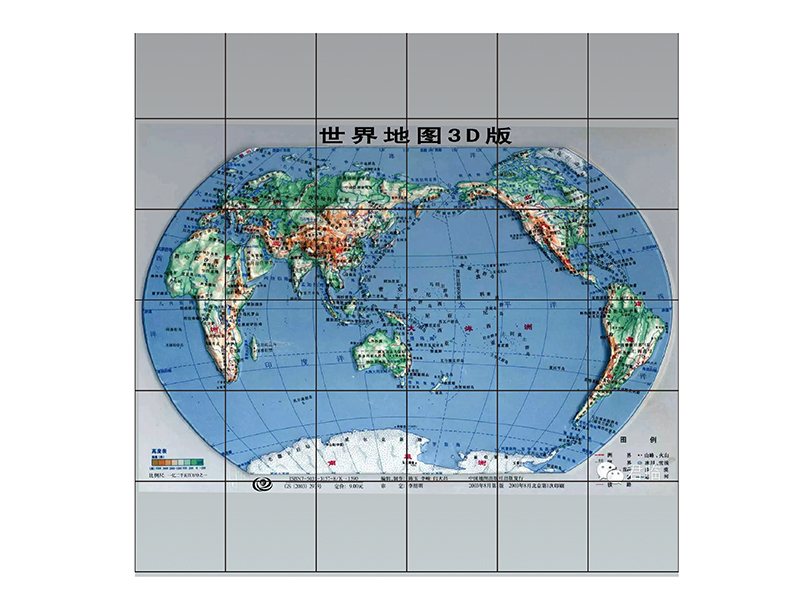 36pcs World Map Building Blocks Puzzle