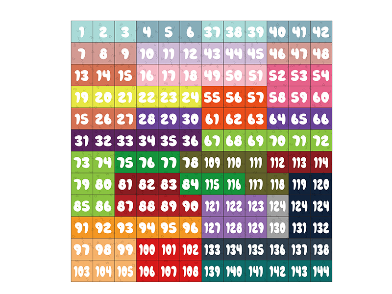 144pcs Building Blocks Puzzle