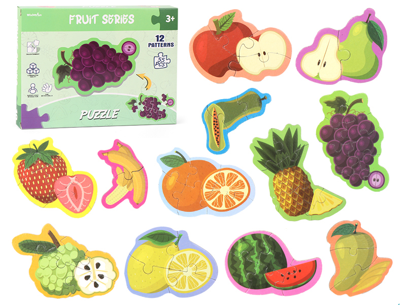 Fruit Puzzle(12 Patterms)