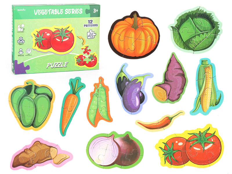 Vegetables Puzzle(12 Patterms)