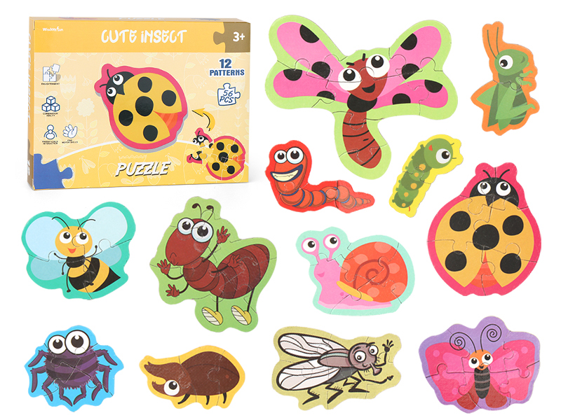 Insect Puzzle(12 Patterms)