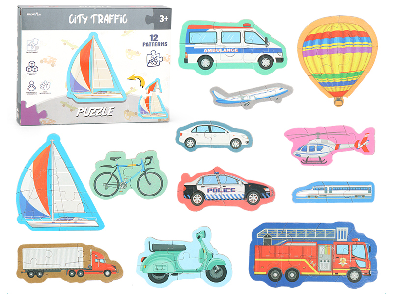 City Traffic Puzzle(12 Patterms)