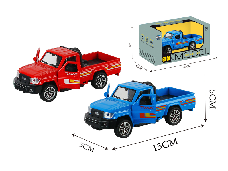 Alloy Pull Back Pickup Truck