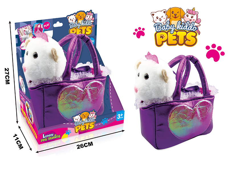 Handbag Pets Plush Cat