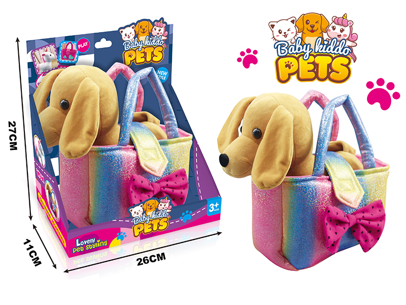 Handbag Pets Plush Dog