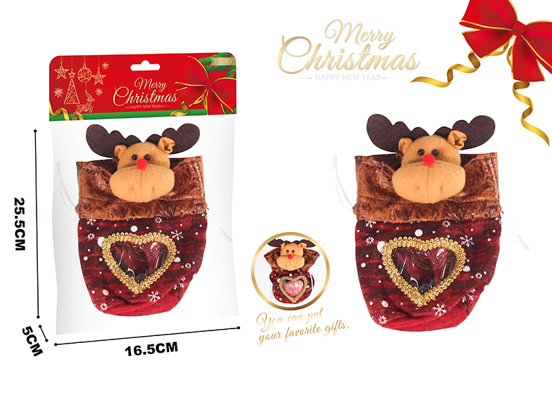 Christmas Eve Apple Bag - Fawn