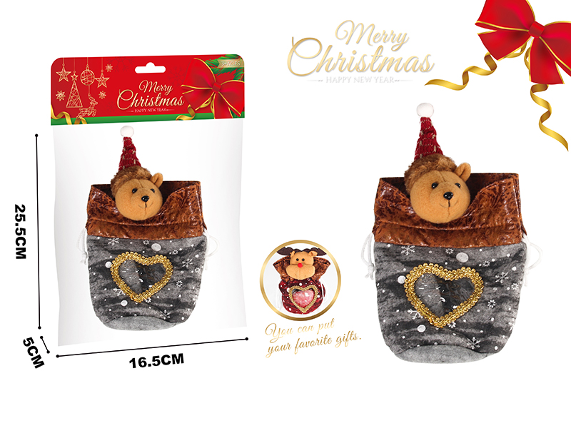 Christmas Eve Apple Bag - Bear