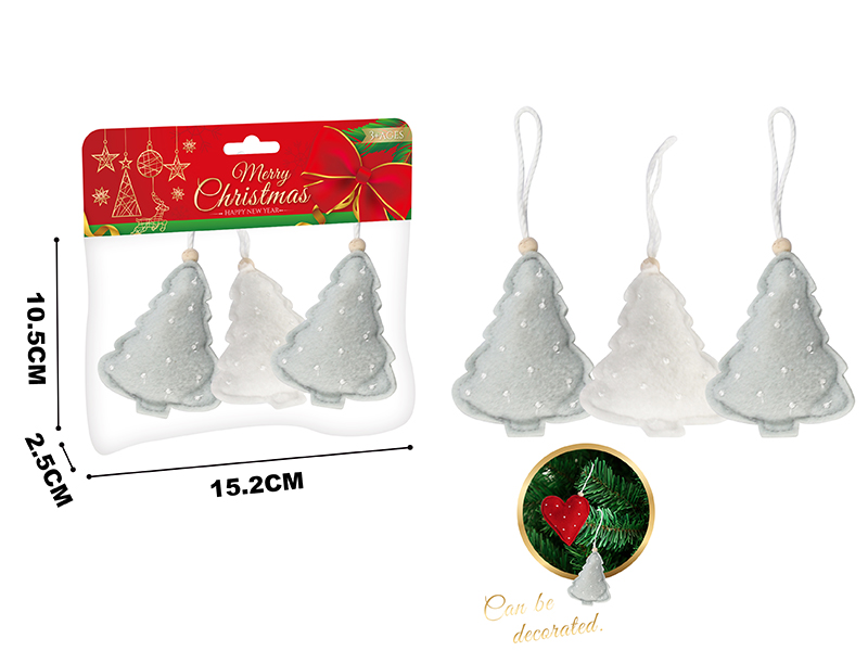 Christmas Tree Decorations 3PCS