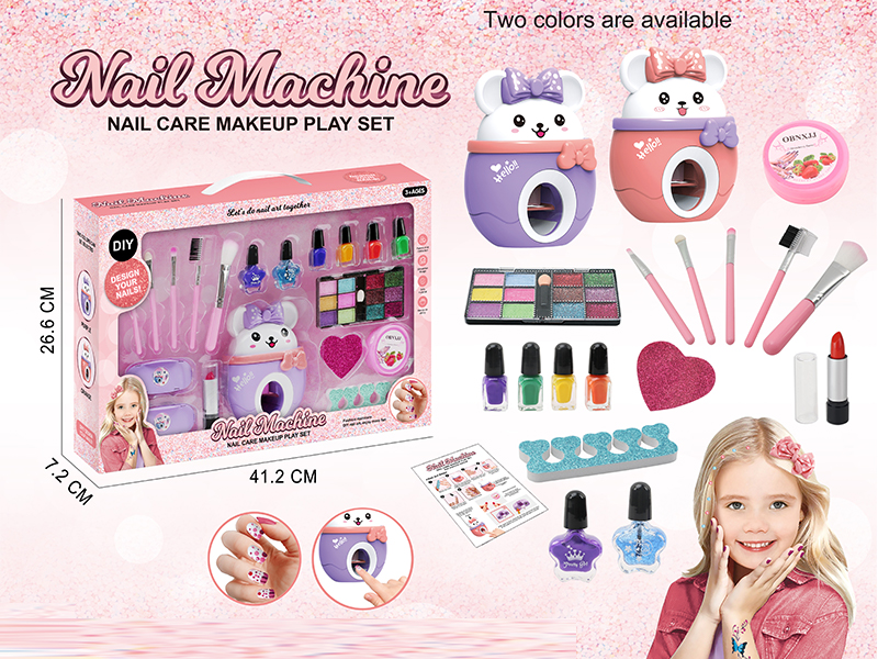 Diy Printing Nail Salon Eye Shadow Makeup Brush Set