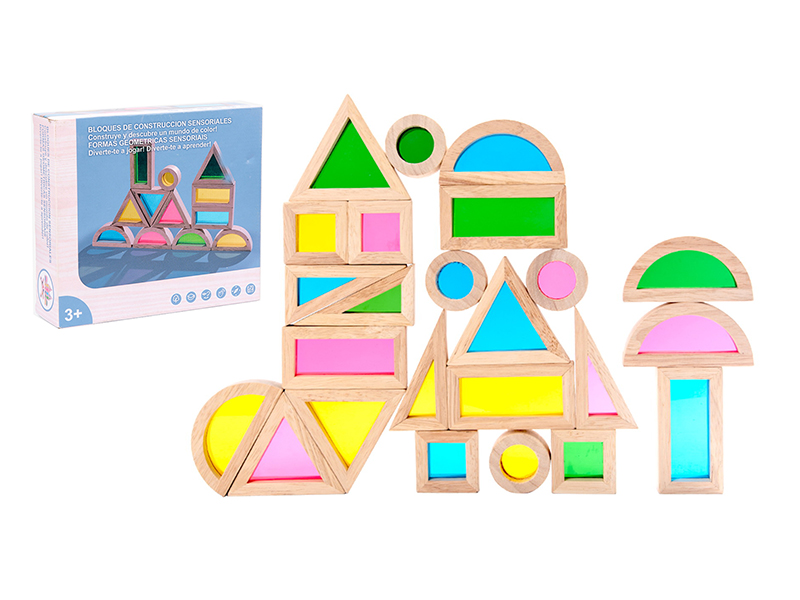 Wooden Acrylic Building Blocks