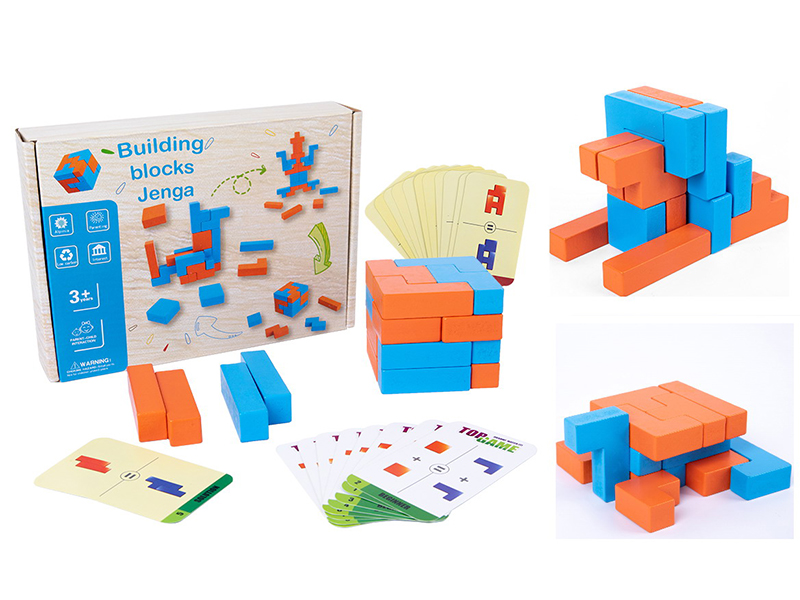 Wooden Building Blocks Jenga