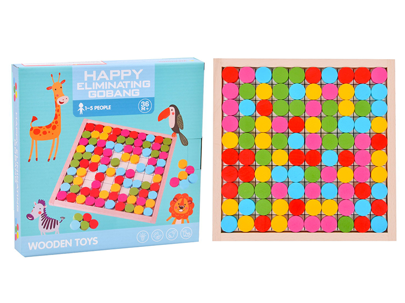 Wooden Color Matching Elimination Board