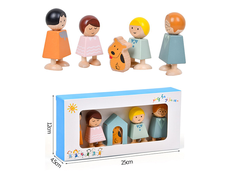 Wooden Family Doll