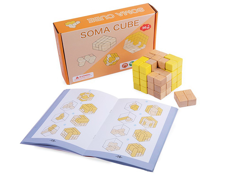 Wooden Soma Cube