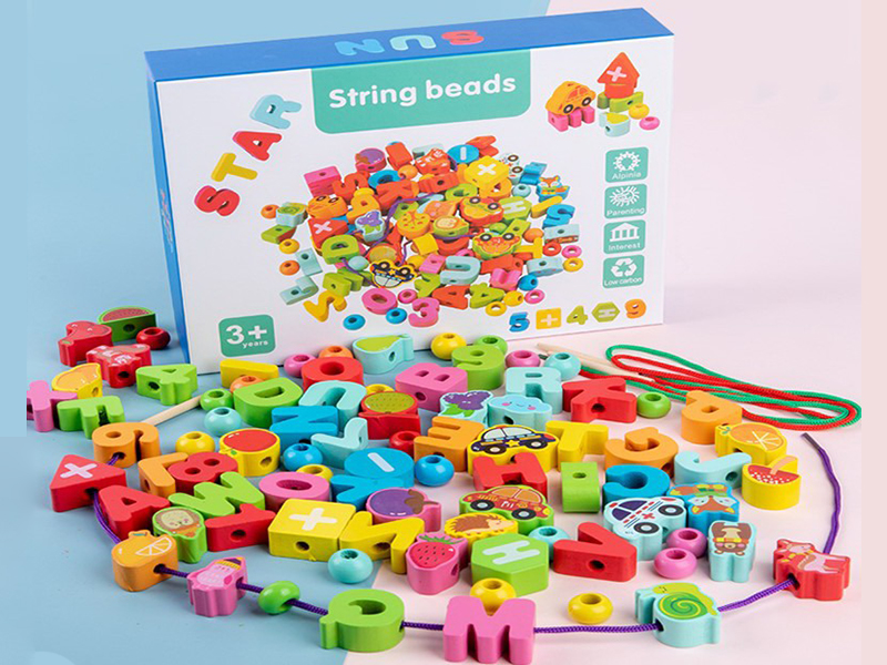 Wooden String Beads 100pcs