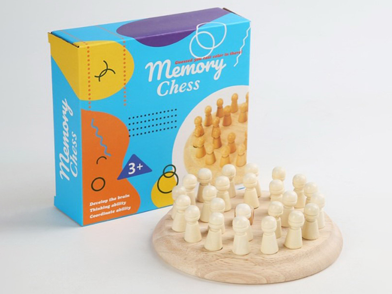 Wooden Memory Chess