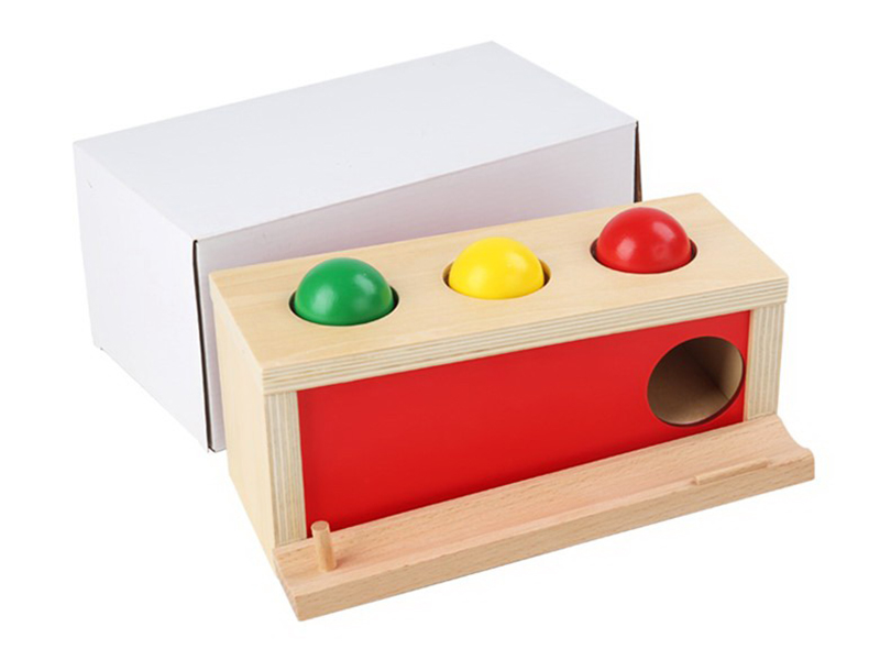 Wooden Pressing Ball Drawer Box