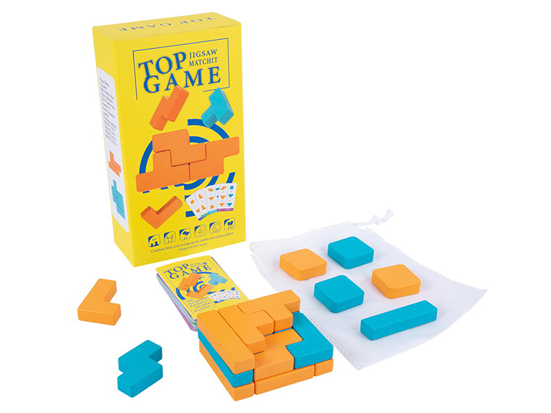 Cube Block Matching Jigsaw Wooden Toys