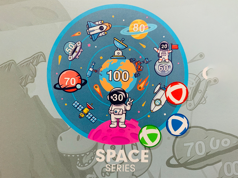 Cosmic Disk Dart Target