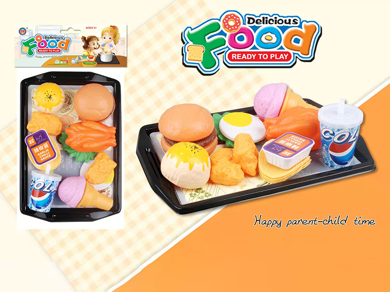Hamburger Fast Food Set