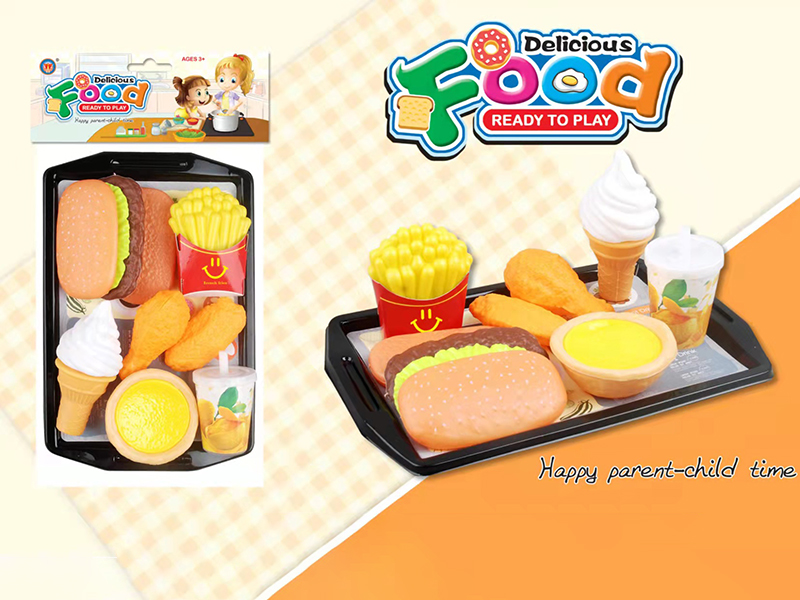 Hamburger Fast Food Set
