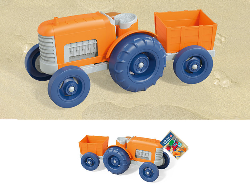 Slide Soft Rubber Farmer'S Cart