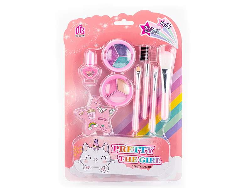 Children's Makeup And Nail DIY Set