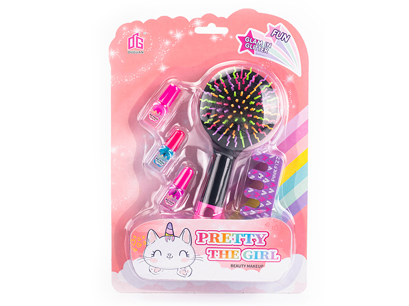 Children's Makeup And Nail DIY Set
