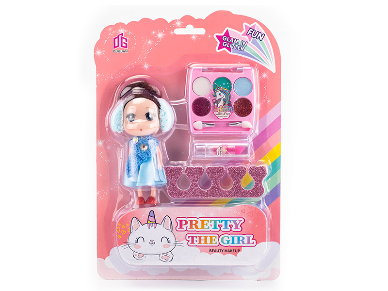 Children's Makeup And Nail DIY Set