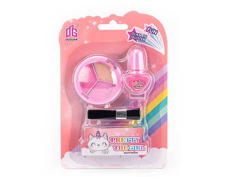 Children's Makeup And Nail DIY Set