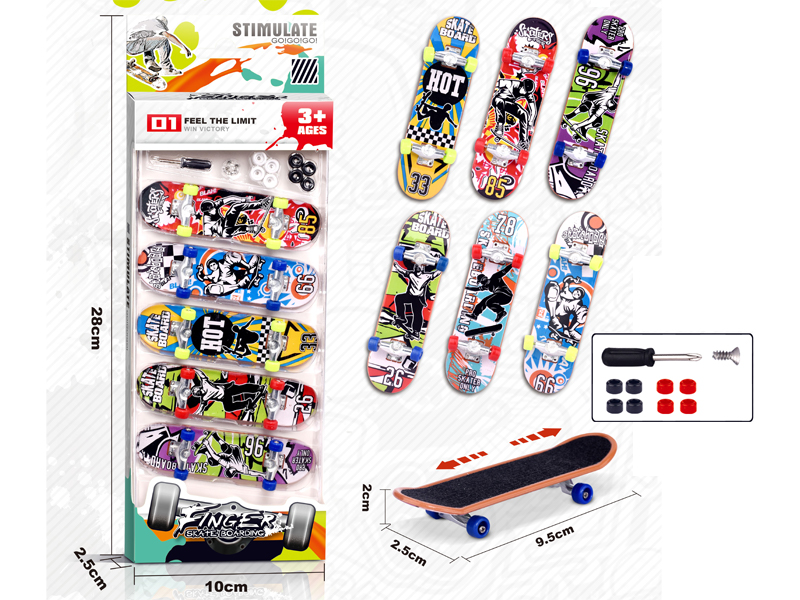 Finger Skate Boarding