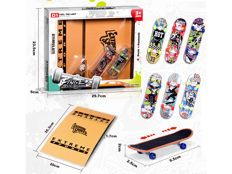 Finger Skate Boarding