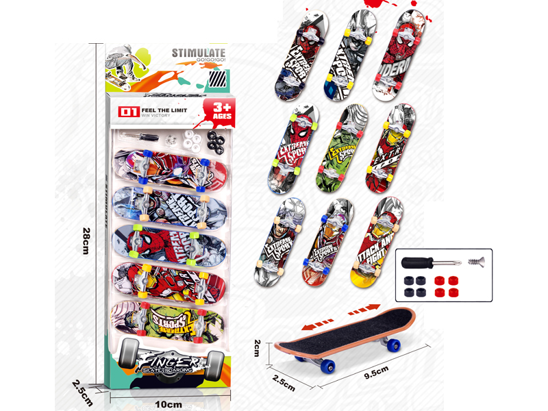 Finger Skate Boarding