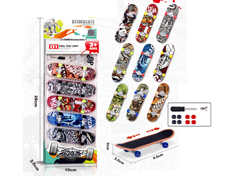 Finger Skate Boarding